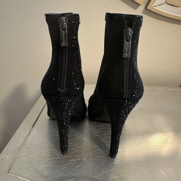 Jessica Simpson Mesh and Rhinestone Booties - Picture 3 of 5